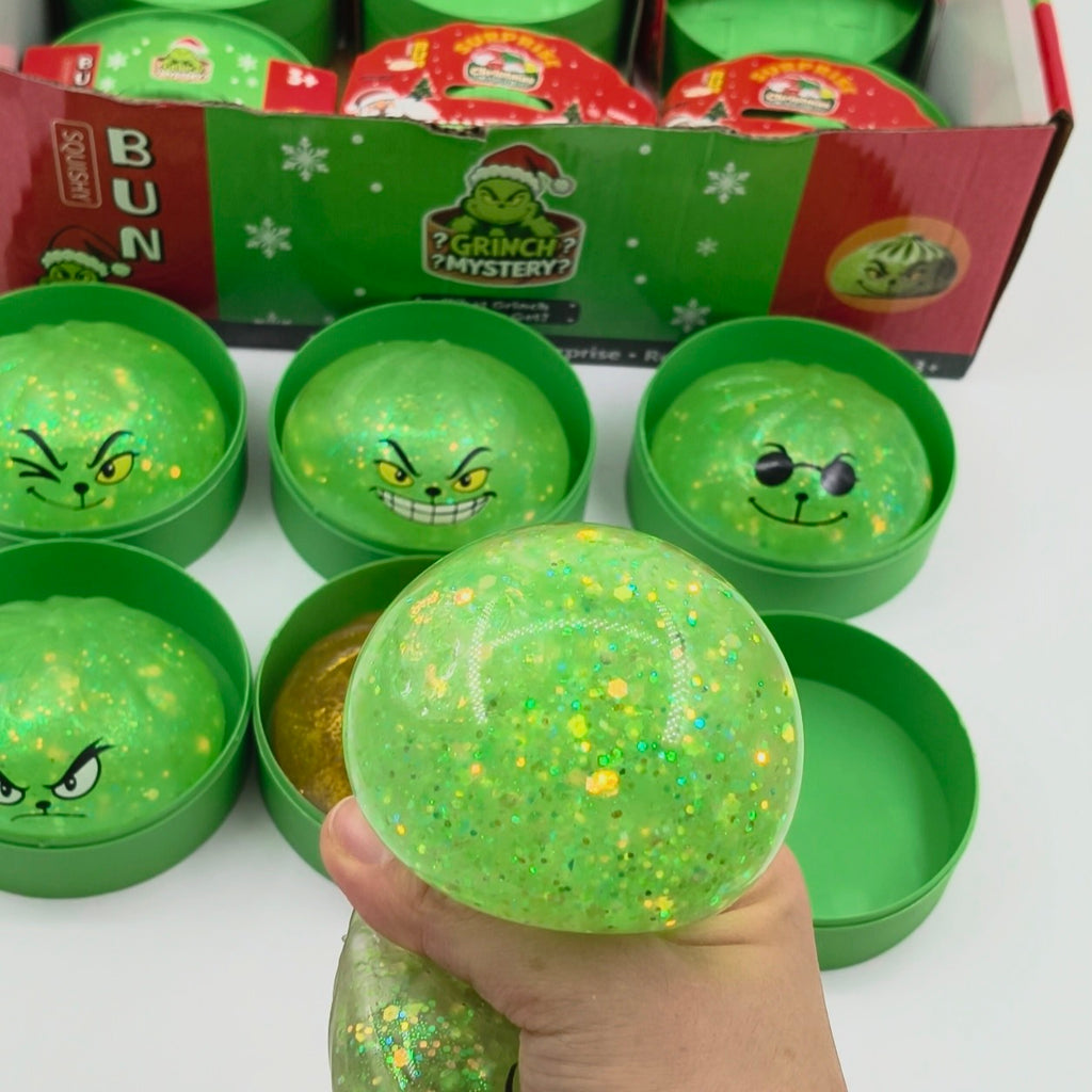 PRE-ORDER – Green Christmas Mischief Mystery Squishy